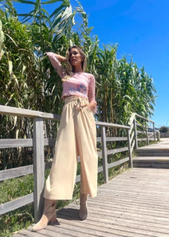 Top BRUNA MANGA LARGA - tienda online