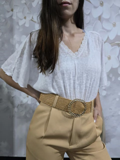 Cinturón RAFIA ELASTIZADA - Florencia Casarsa