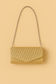 Cartera BRILLO PLISADA - comprar online