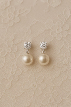 Aros MEDIANOS perla o mariposa - comprar online