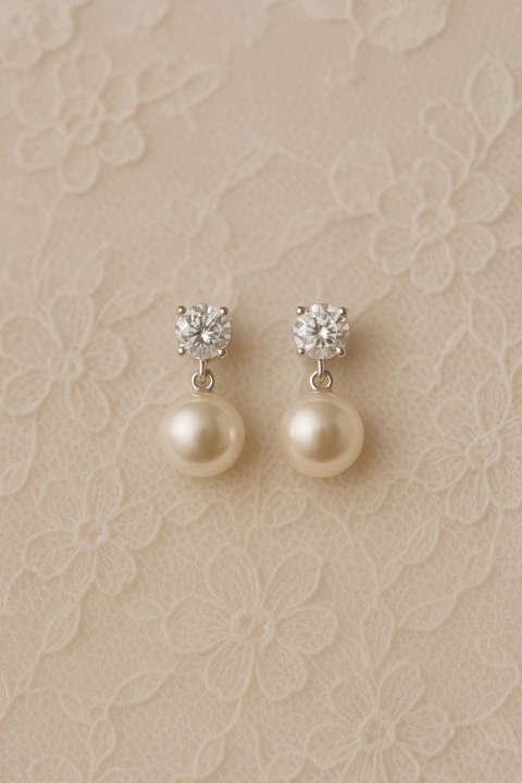 Aros MEDIANOS perla o mariposa - comprar online