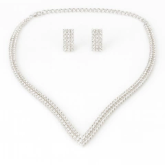 Set collar y aros STRASS SIMPLE en internet