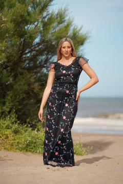 Vestido IRIS LARGO - Florencia Casarsa