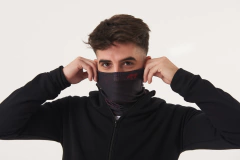CUELLO VLACK MULTIUSO UNISEX NEGRO Y FUCSIA