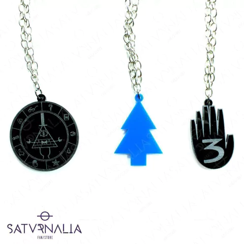 Collares/Llaveros de Gravity Falls