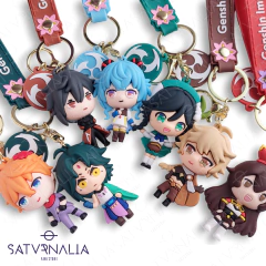 Llaveros chibi Genshin Impact - comprar online