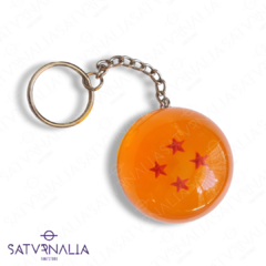 Llavero chico Esfera de 4 Estrellas - Dragon Ball