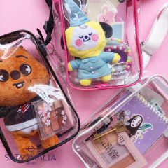 Cartera transparente blanco en internet