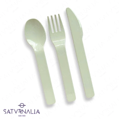 Set de cubiertos pastel