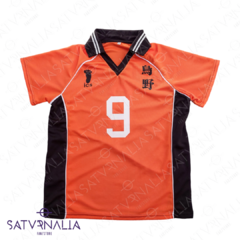Remera Uniforme Karasuno Kageyama naranja - Haikyuu!!