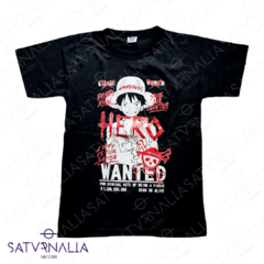 Remera Luffy hero - One Piece
