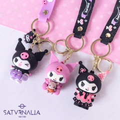 Llavero hanger Kuromi - Sanrio