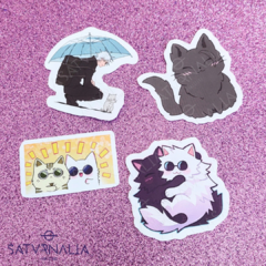Sticker Jujutsu Kaisen cats