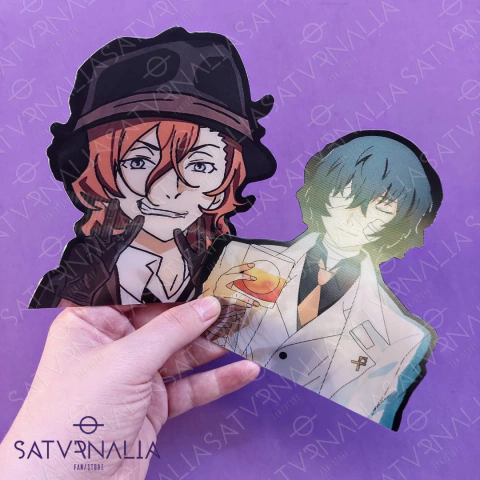 Stickers 3D lenticular Bungo Stray Dogs