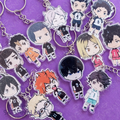 Llaveros personajes Haikyuu!!