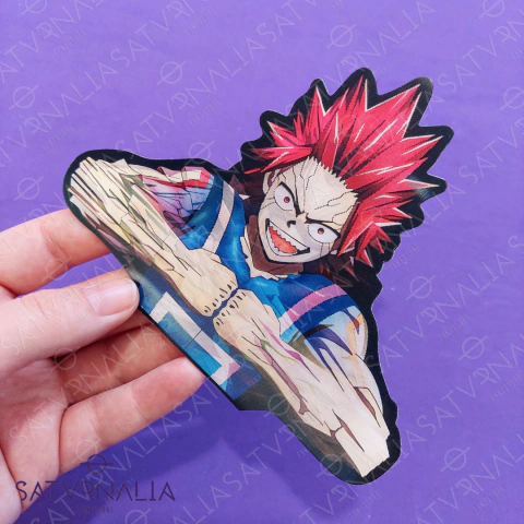 Stickers 3D lenticular Kirishima - My Hero Academia (Boku no Hero)