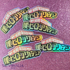 Sticker holográfico My Hero Academia (Boku no Hero) - comprar online