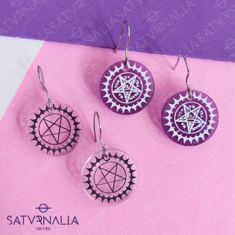 Aros pentagrama - Black Butler (Kuroshitsuji) - comprar online