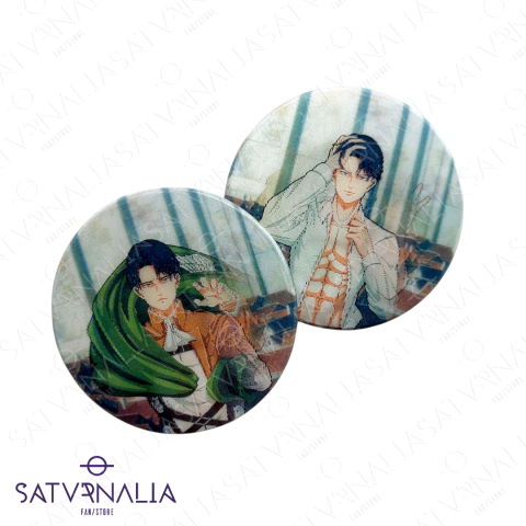 Pin lenticular Levi - Attack on Titan - comprar online
