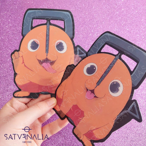 Stickers 3D lenticular Pchitaa - Chainsaw Man - comprar online
