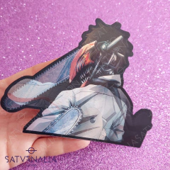 Stickers 3D lenticular Denji - Chainsaw Man en internet