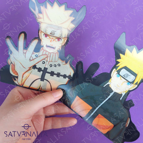 Stickers 3D lenticular Naruto poder - comprar online