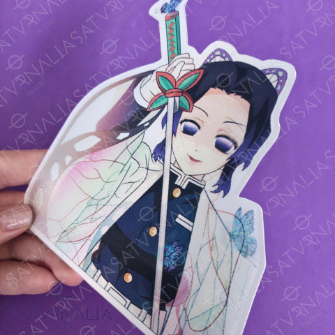 Stickers 3D lenticular Shinobu - Demon Slayer - comprar online