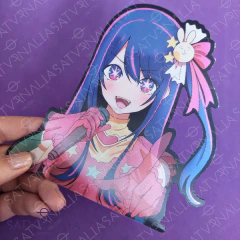 Stickers 3D lenticular Ai Hoshino - Oshi No Ko en internet