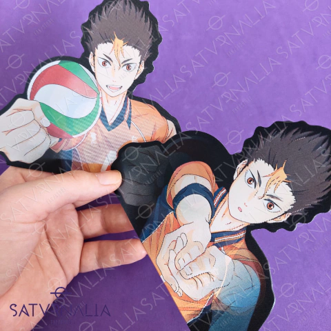 Stickers 3D lenticular Nishinoya - Haikyuu!! - comprar online