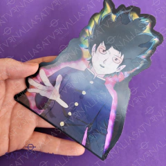 Stickers 3D lenticular Mob Psycho 100 en internet