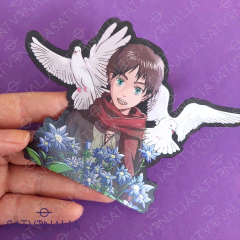 Stickers 3D lenticular Attack on Titan en internet