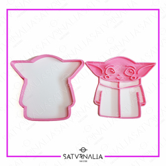 Cortante para galletitas Grogu Baby Yoda - Star Wars / Mandalorian - comprar online