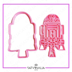 Cortante para galletitas R2D2 - Star Wars - comprar online