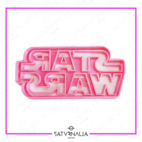 Cortante para galletitas logo de Star Wars