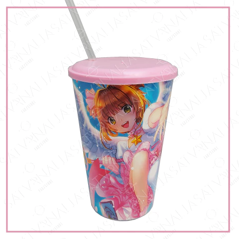 Vaso con sorbete Sakura Card Captor