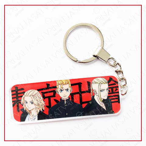 Llavero Takemichi, Mikey y Draken - Tokyo Revengers