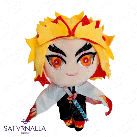 Peluche Kyojuro Rengoku - Demon Slayer (Kimetsu no Yaiba)