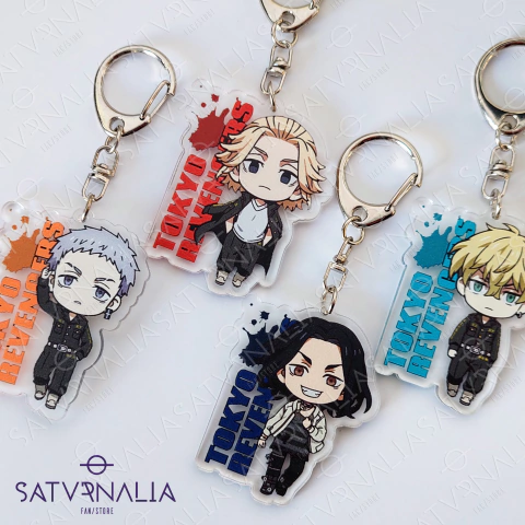 Llavero ToMan miembros - Tokyo Revengers