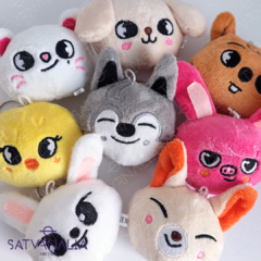 Llavero plush SKZOO carita Fanmade - Stray Kids - comprar online
