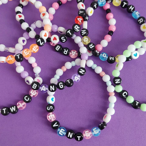 Pulseras Stray Kids bias black