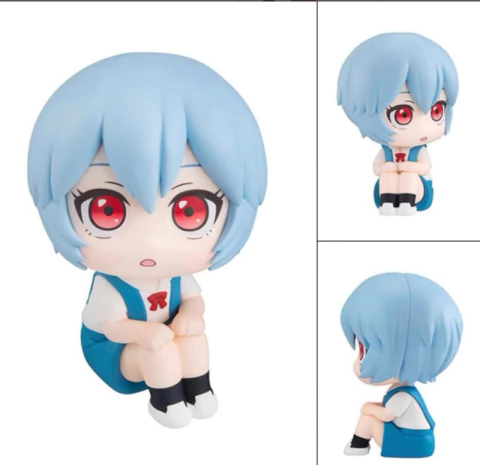 Figura simil Look Up Rei Ayanami - Evanglion