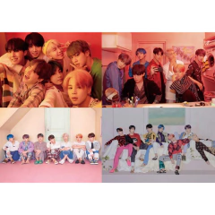Set de 4 posters OFICIALES de Map of the Soul: Persona - BTS