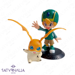 Set figuras TK y Patamon - Digimon