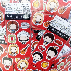 Stickers Vinílicos Chibis - FRIENDS(TM) OFICIAL - tienda online
