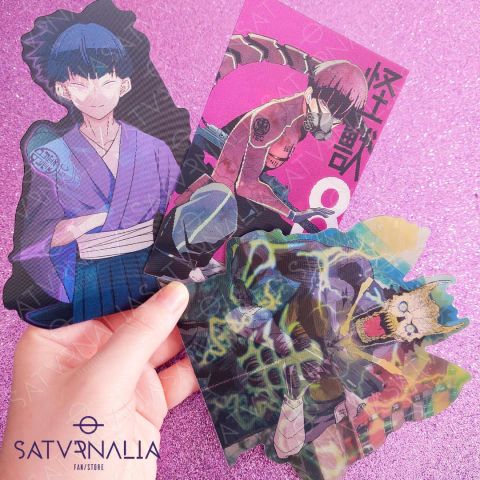 Stickers 3D lenticular Kaiju #8 - comprar online