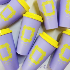 Vaso Coffee Yellow Frame - FRIENDS(TM) OFICIAL - comprar online