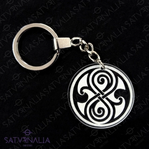 Llavero Rassilon Traslúcido - Doctor Who