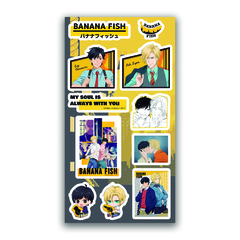 Stickers vinilicos Banana Fish