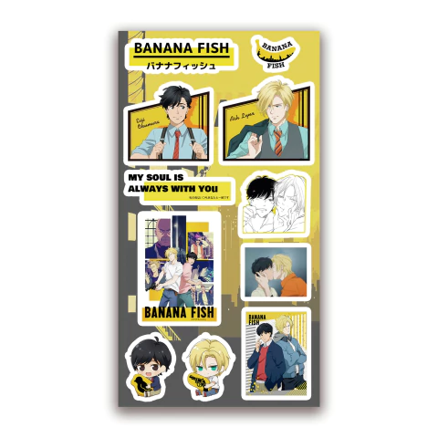 Stickers vinilicos Banana Fish
