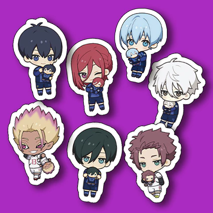 Stickers chibis Blue Lock